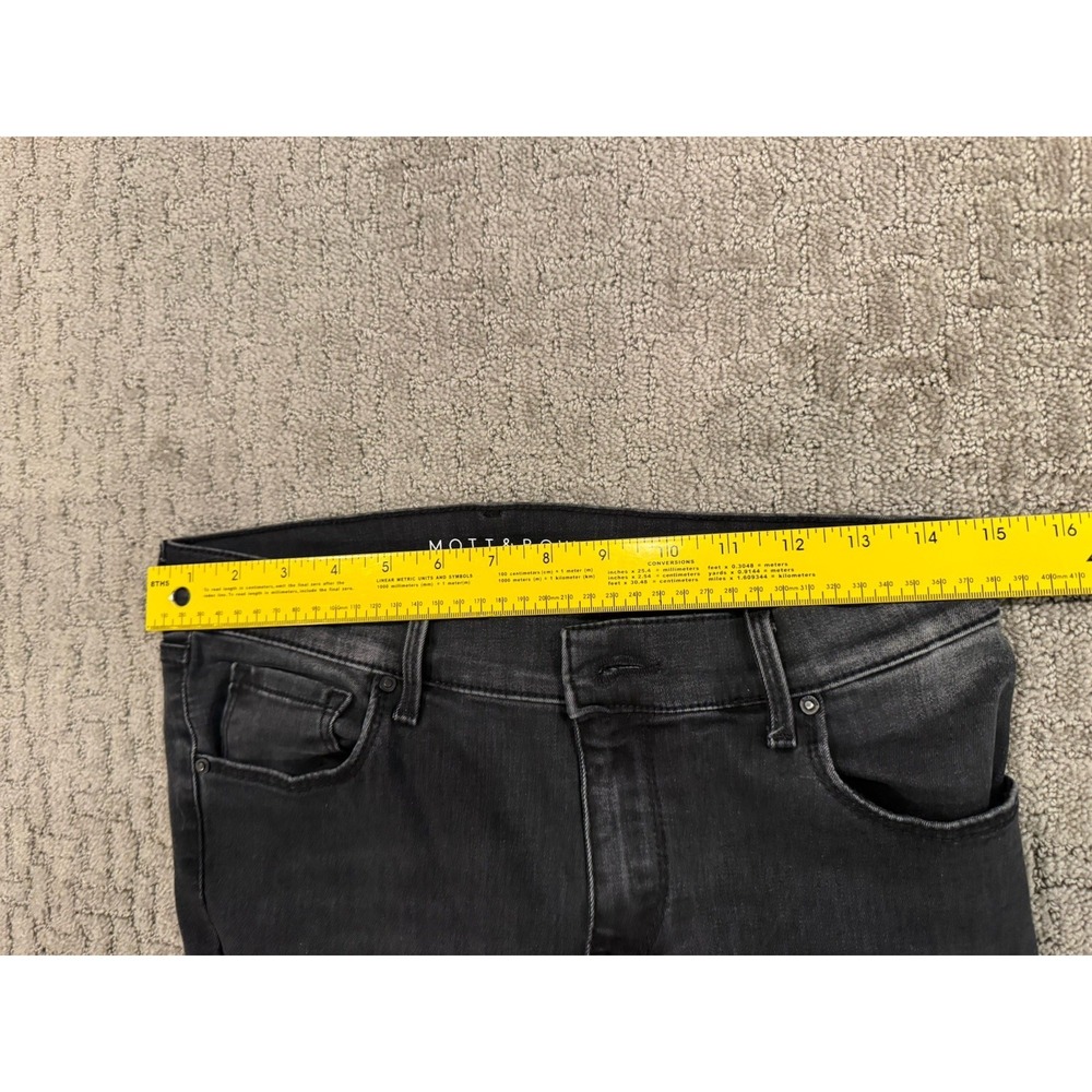 Mott And Bow 28/28 Mid Rise Skinny Black Jeans (M) - Picture 5 of 6